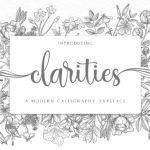 Clarities Font Poster 1