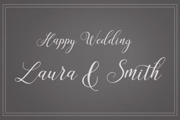 Claudia Font Poster 3