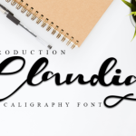 Claudia Font Poster 1