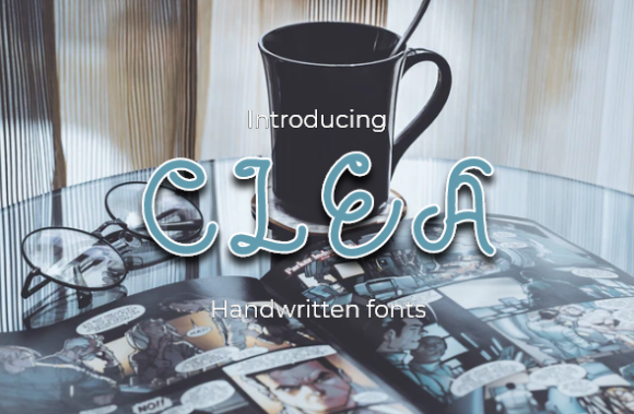 Clea Font Clea Font Poster 1