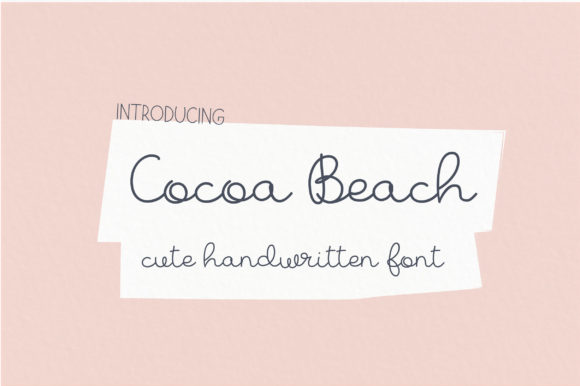 Cocoa Beach Font