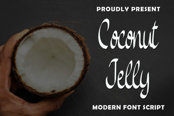 Coconut Jelly Font Poster 1