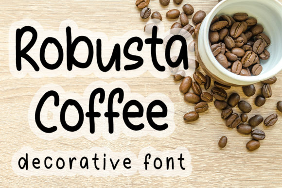 Coffee Font Poster 2