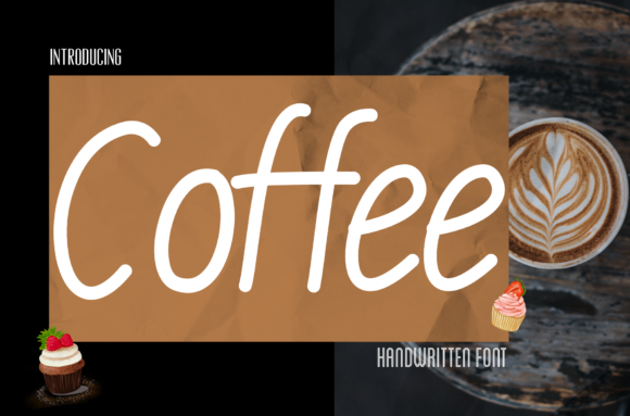 Coffee Font Poster 1