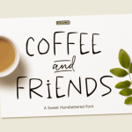Coffee & Friends Font Poster 1