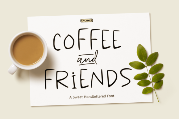 Coffee & Friends Font