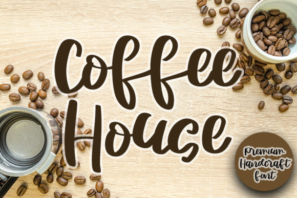 Coffee House Font Poster 1