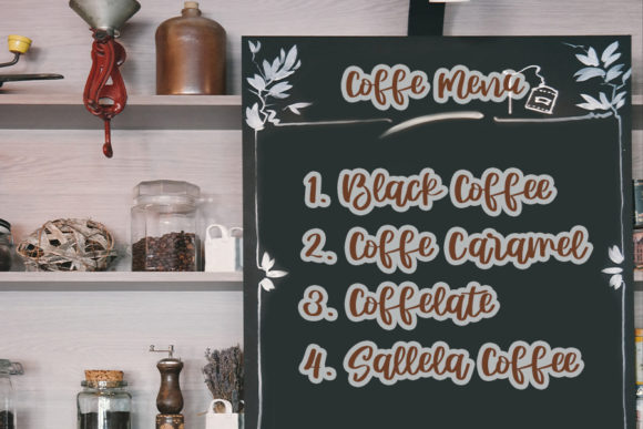 Coffee House Font Poster 4