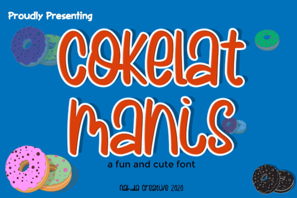 Cokelat Manis Font Poster 1