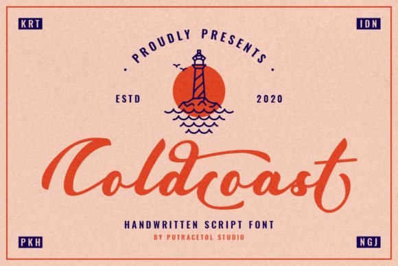 Coldcoast Font Poster 1