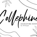 Collephine Font Poster 1