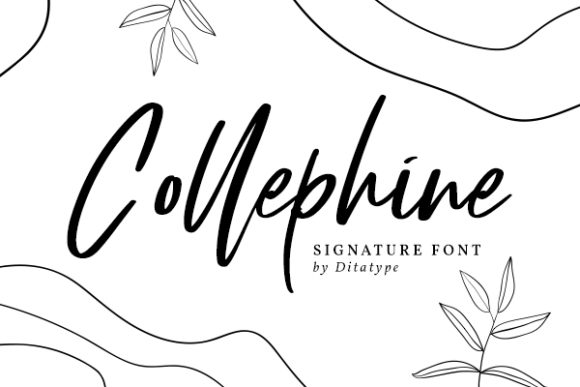 Collephine Font Poster 1