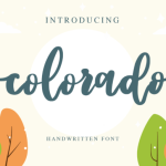 Colorado Font Poster 1