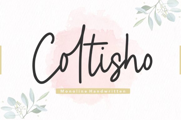 Coltisho Font Poster 1