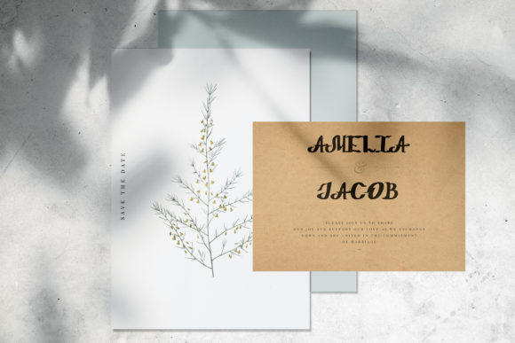 Columb Font Poster 3