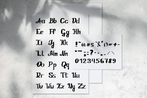 Columb Font Poster 8