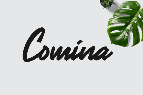 Comina Font Poster 11