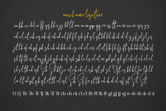 Concetta Kalvani Font Poster 12
