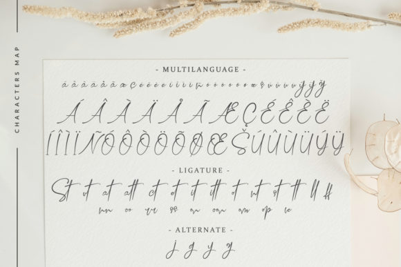 Confidently Font Poster 12