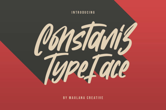 Constaniz Font Poster 1