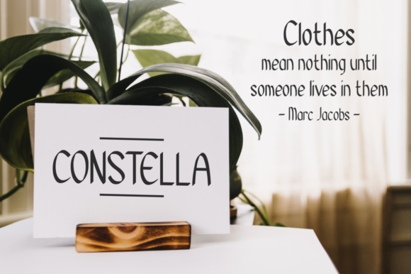 Constella Font Poster 3