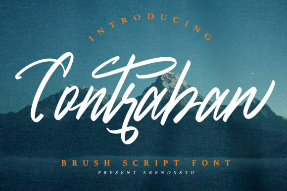 Contraban Font Poster 1