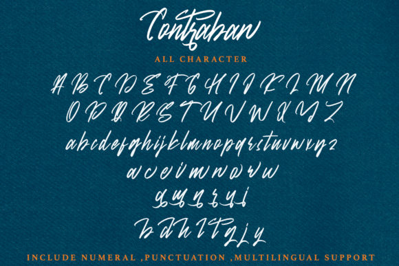 Contraban Font Poster 7