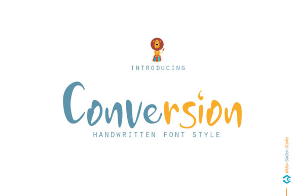 Conversion Font Poster 1