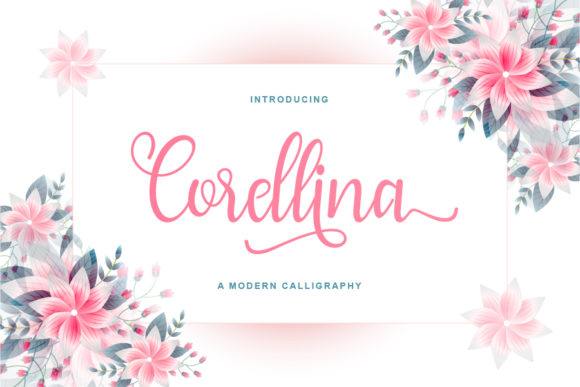 Corellina Font Poster 1