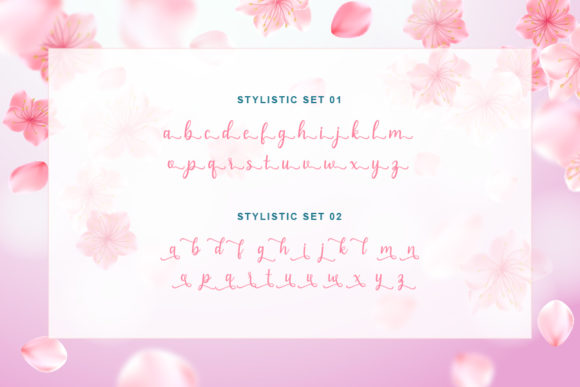 Corellina Font Poster 4