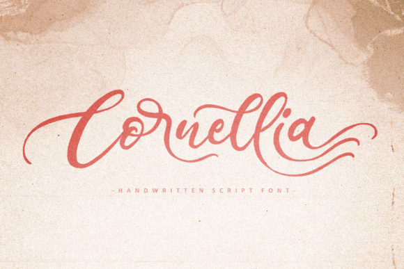 Cornellia Font Poster 1