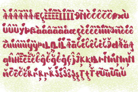 Cosplay Uniform Font Poster 15