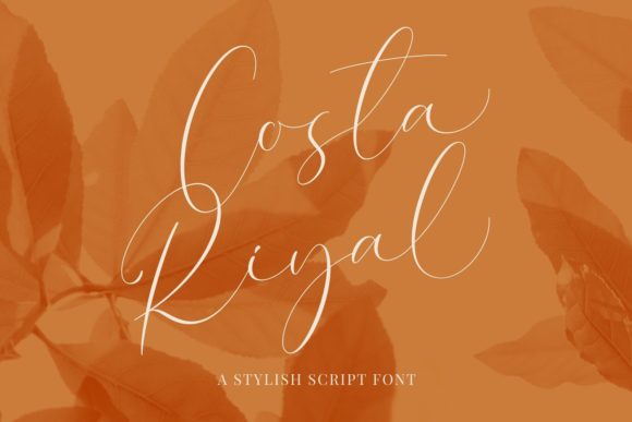 Costa Riyal Font Poster 1