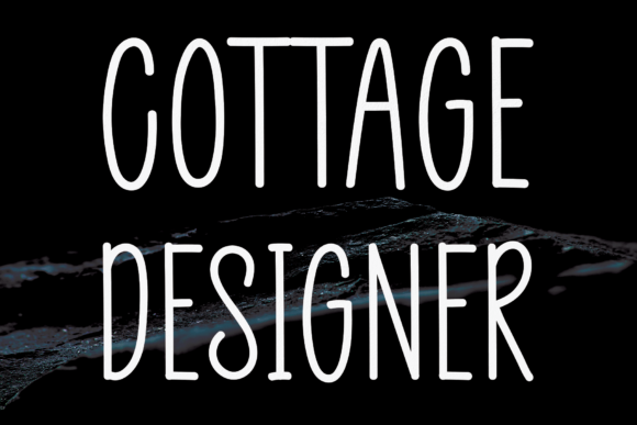 Cottage Designer Font