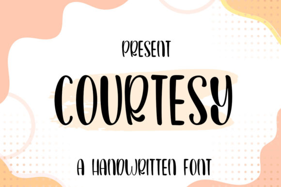 Courtesy Font