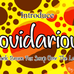 Covidarious Font Poster 1