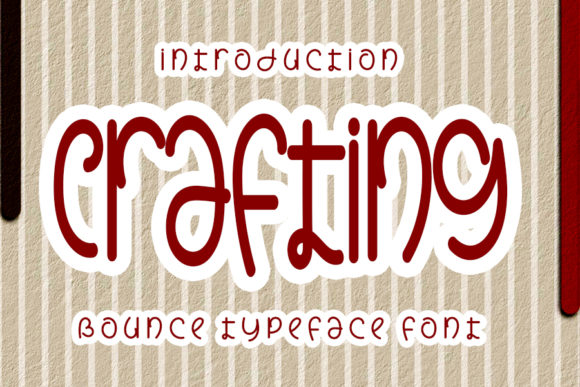Crafting Font Poster 1