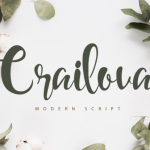 Crailova Font Poster 1