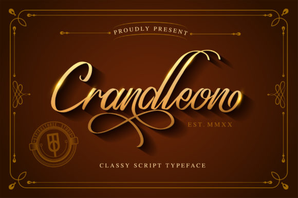 Crandleon Font Poster 1