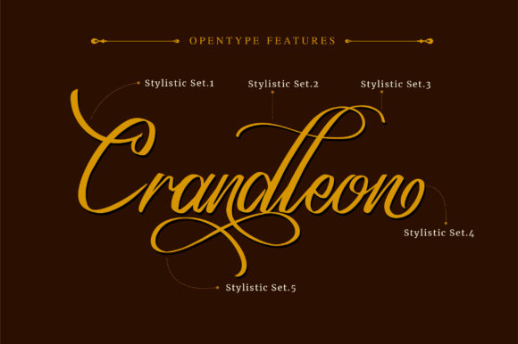 Crandleon Font Poster 8