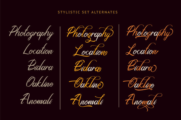 Crandleon Font Poster 9