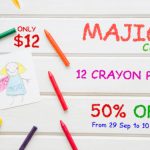 Crayon Letters Font Poster 2