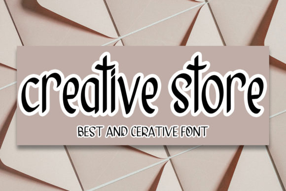 Creative Store Font