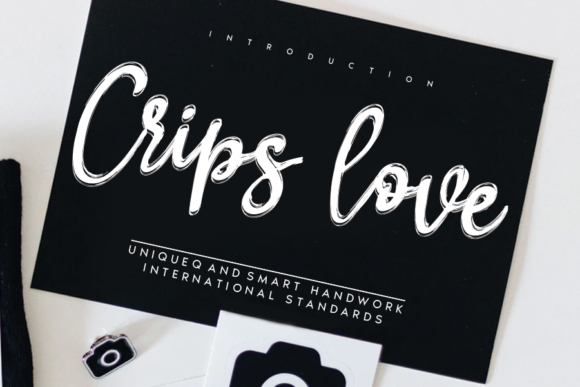Crips Love Font