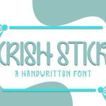 Crish Stick Font Poster 1