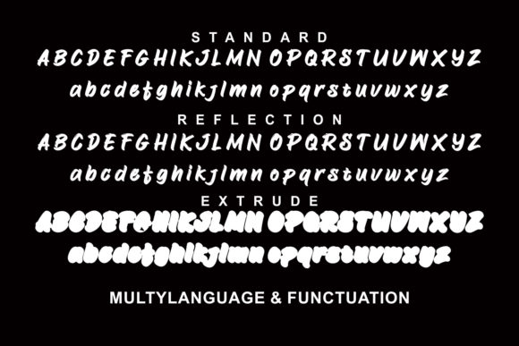 Crunchy Croissant Font Poster 5