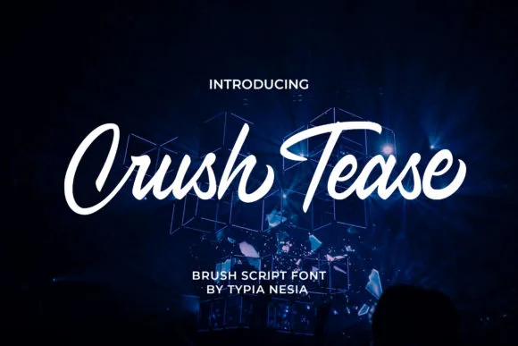 Crush Tease Font Crush Tease Font Poster 1