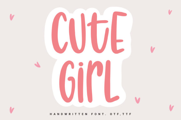 Cute Girl Font