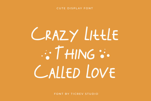 Cute Woman Font Poster 2