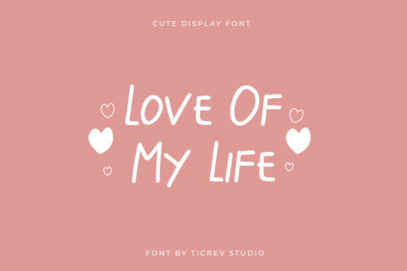 Cute Woman Font Poster 6